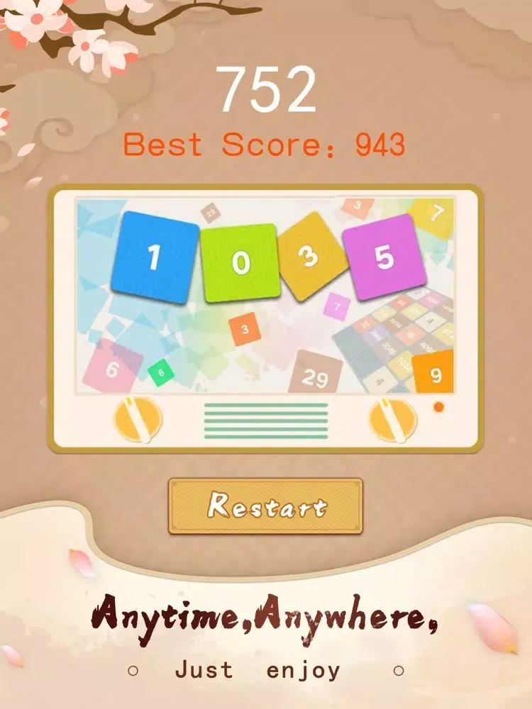 Tangkapan layar 2048 - 2048 number games iPad 