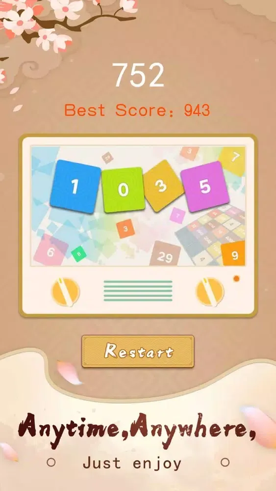 Tangkapan layar 2048 - 2048 number games