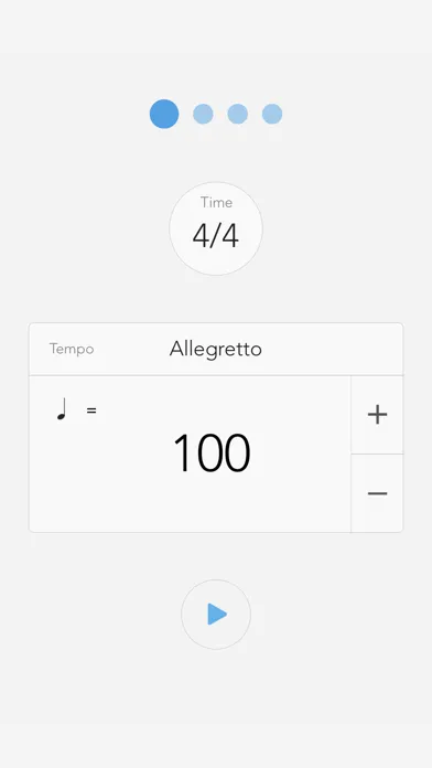 Tangkapan skrin Metronome(easy to use)