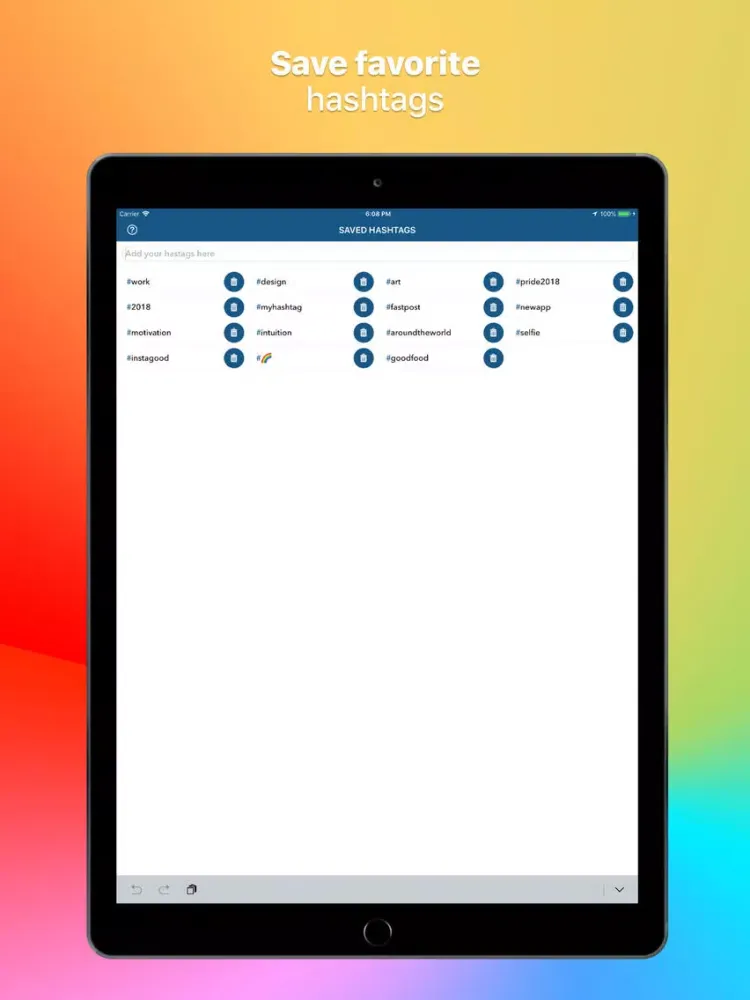 FastPost for IG iPad  Ekran Görüntüleri