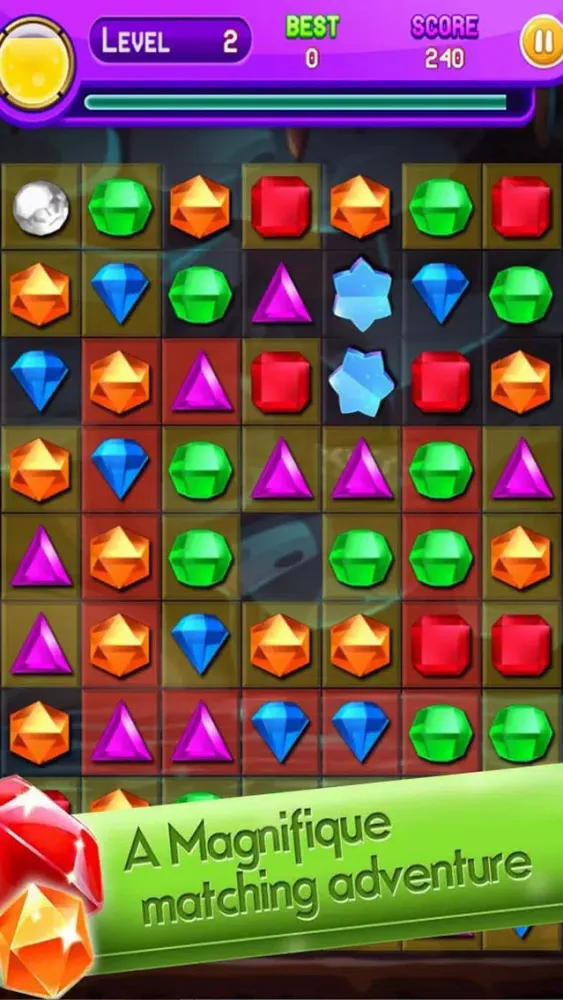 Jewel-Diamond Match3 Game应用截图