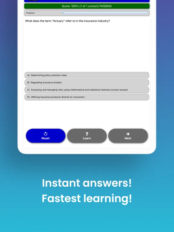 Capturas de pantalla de CeMAP Mortgage Advice Exam iPad 