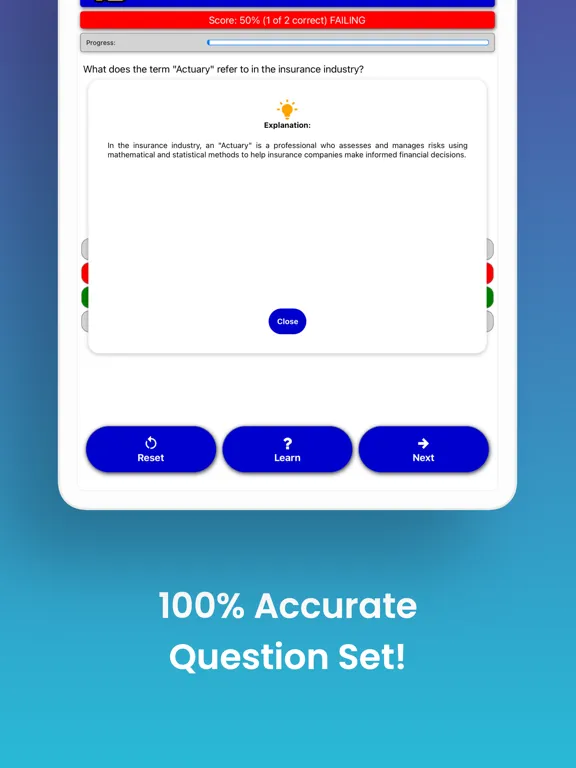 Capturas de pantalla de CeMAP Mortgage Advice Exam iPad 