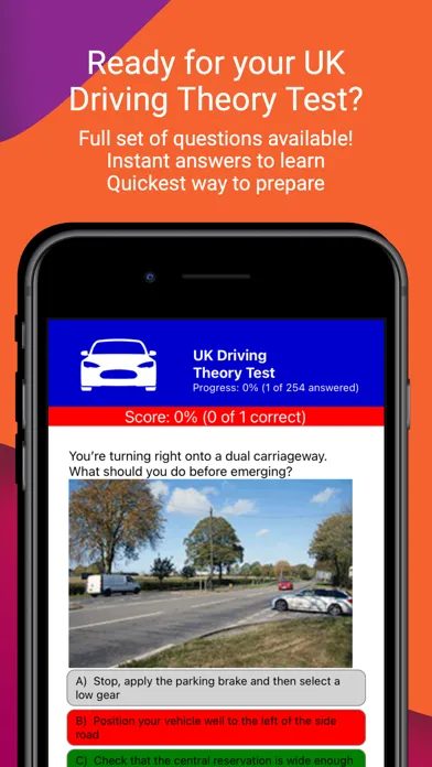 Capturas de tela do UK Driving Theory Test