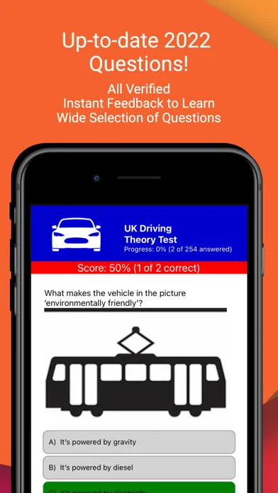 Capturas de tela do UK Driving Theory Test