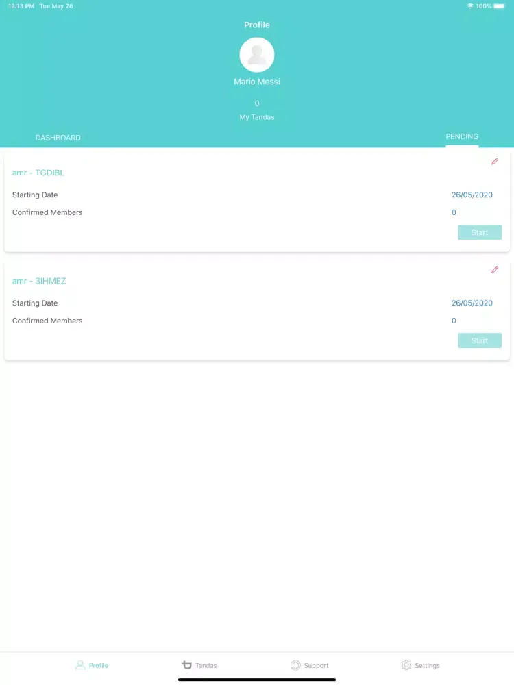 Tangkapan layar Tanda - Jordan iPad 