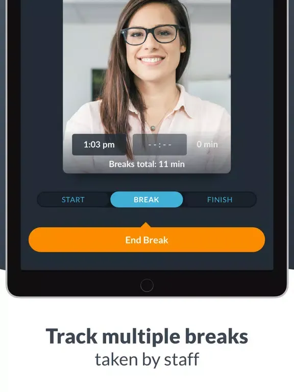 Captures d'écran de Time Clock: Track Attendance iPad 