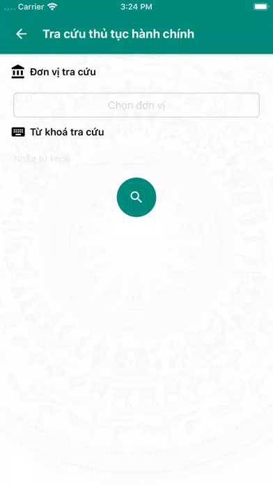 Tangkapan layar Dịch vụ công tỉnh Thanh Hoá