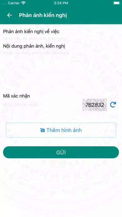 Tangkapan layar Dịch vụ công tỉnh Thanh Hoá