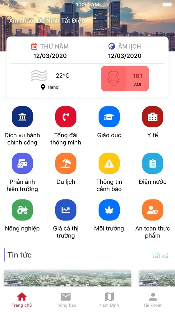 Công dân số tỉnh NĐ Ekran Görüntüleri