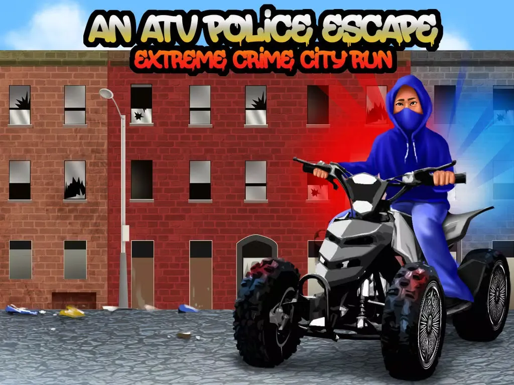 Zrzuty ekranu An ATV Police Escape: Extreme Crime City Run – Free HD Racing Game iPad 