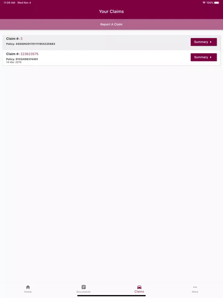 Tangkapan layar Town and Country Ins. - Mobile iPad 