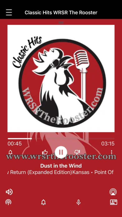 Classic Hits WRSR The Rooster Screenshots