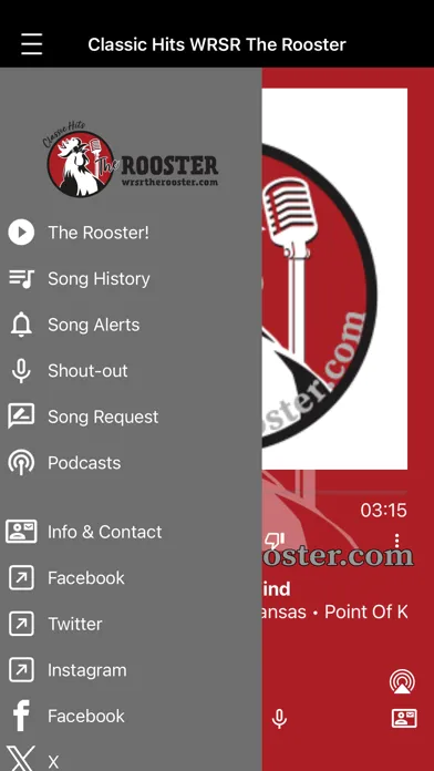 Classic Hits WRSR The Rooster Screenshots