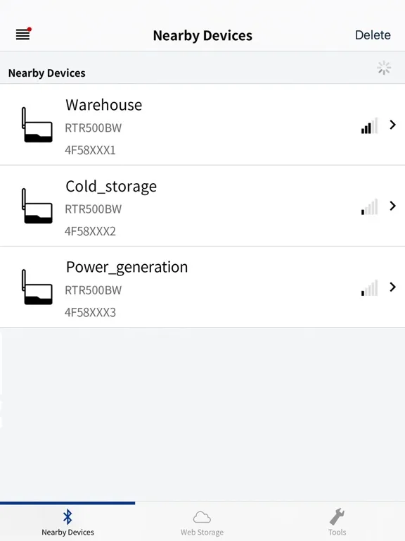 Скриншоты T&D 500B Utility iPad 