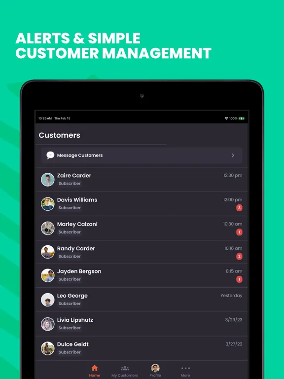 Tandem: Monetize Your Talent iPad  Screenshots