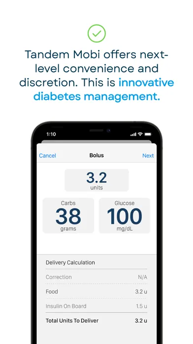 Captures d'écran de Tandem Mobi® mobile app