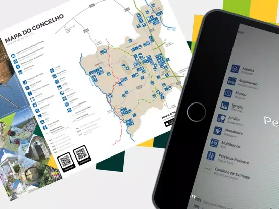 Tangkapan layar Mapa Turístico de Alvaiázere iPad 