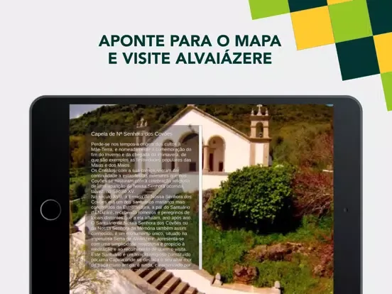 Tangkapan layar Mapa Turístico de Alvaiázere iPad 