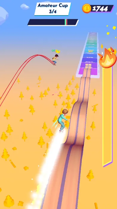 Zrzuty ekranu Skate Rush 3D
