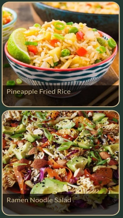 Zrzuty ekranu Asian Recipes Plus