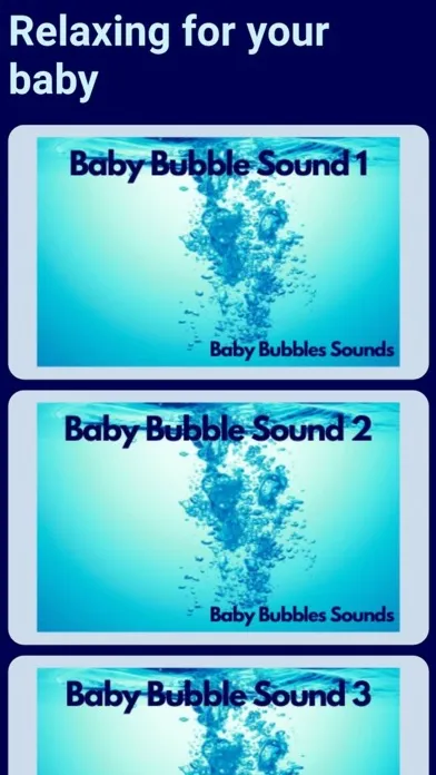 تصاویر Baby Bubbles Sounds