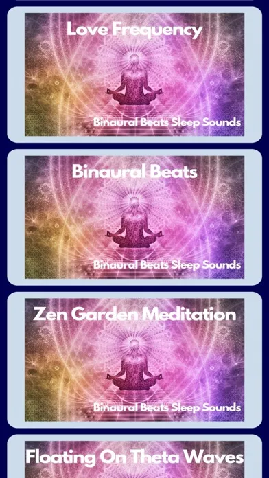 Binaural Beats Sleep Sounds应用截图