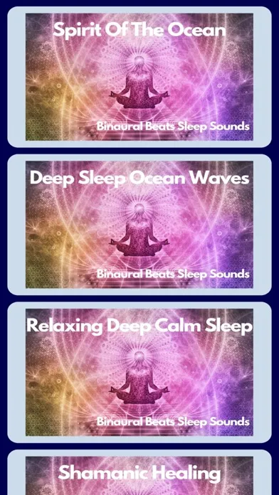 Binaural Beats Sleep Sounds应用截图