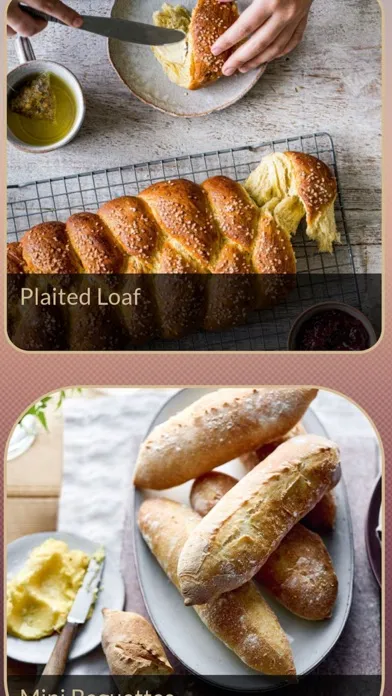 Ảnh chụp màn hình của Bread Pro Recipes