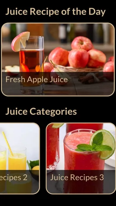 Juice Recipes Plus স্ক্রিনশট