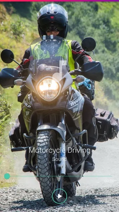 Motorcycle Driving Sounds سکرین شاٹس