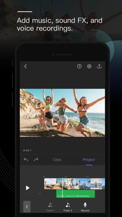 Ảnh chụp màn hình của Perfect Video Editor, Collage