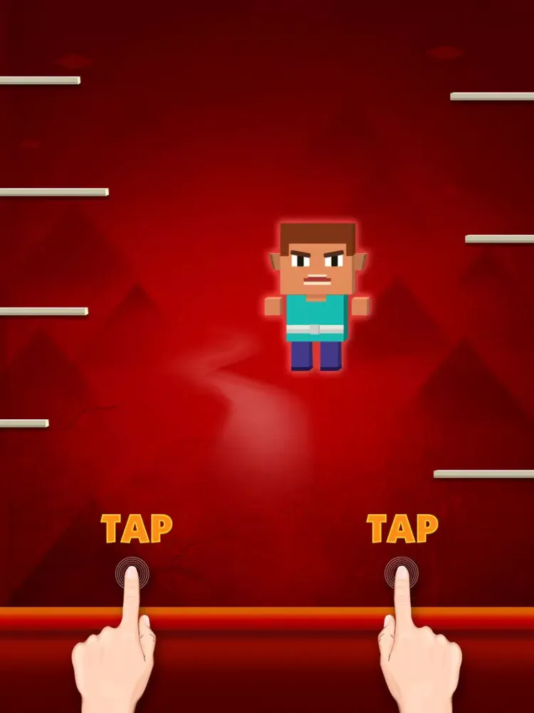Screenshot di Floor Lava Adventure iPad 