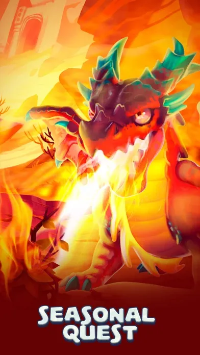 Screenshot di Monster Tales: Match 3 Puzzle