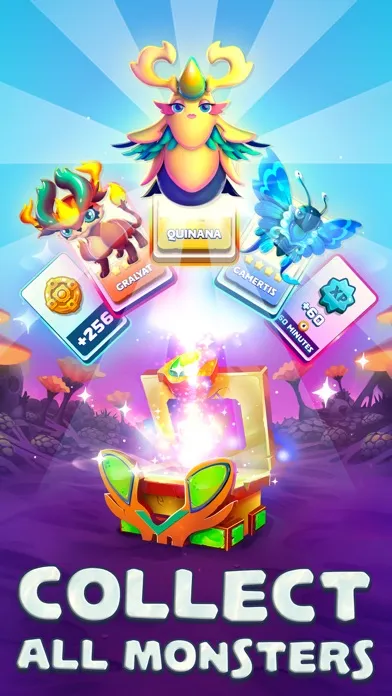 Screenshot di Monster Tales: Match 3 Puzzle