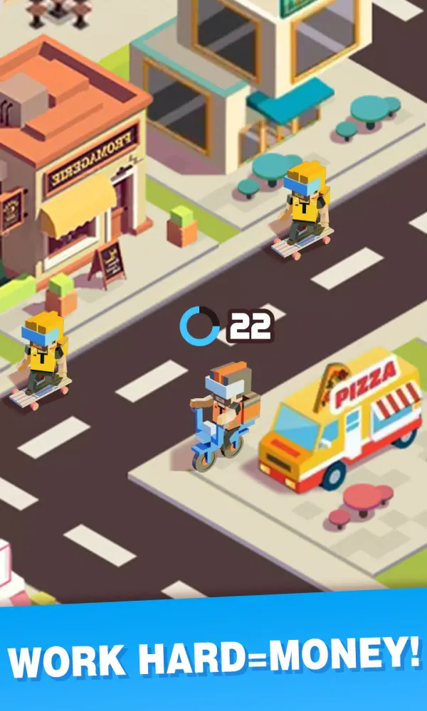 Idle Food Delivery Screenshots