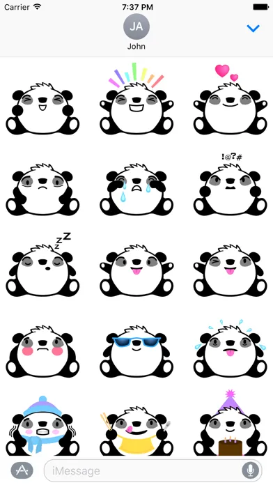 Captures d'écran de Panda Pack