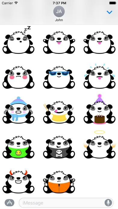 Captures d'écran de Panda Pack