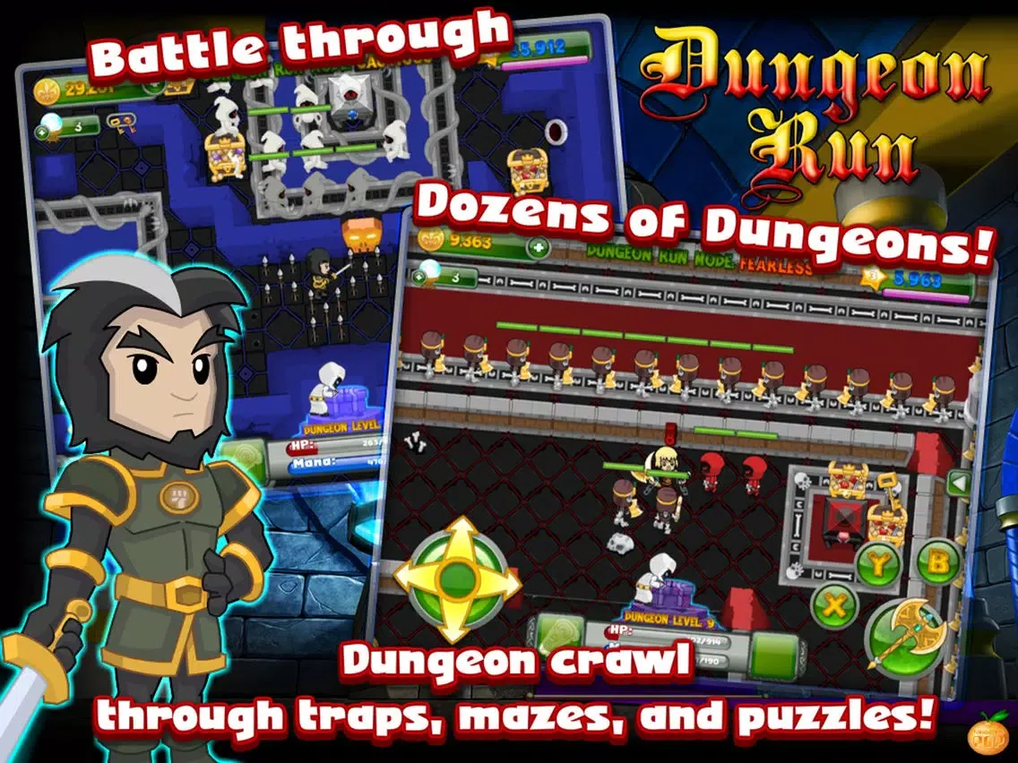 Tangkapan skrin Dungeon Run: Blackroost Keep iPad 