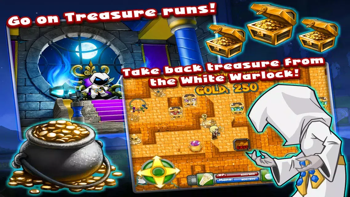 Tangkapan skrin Dungeon Run: Blackroost Keep
