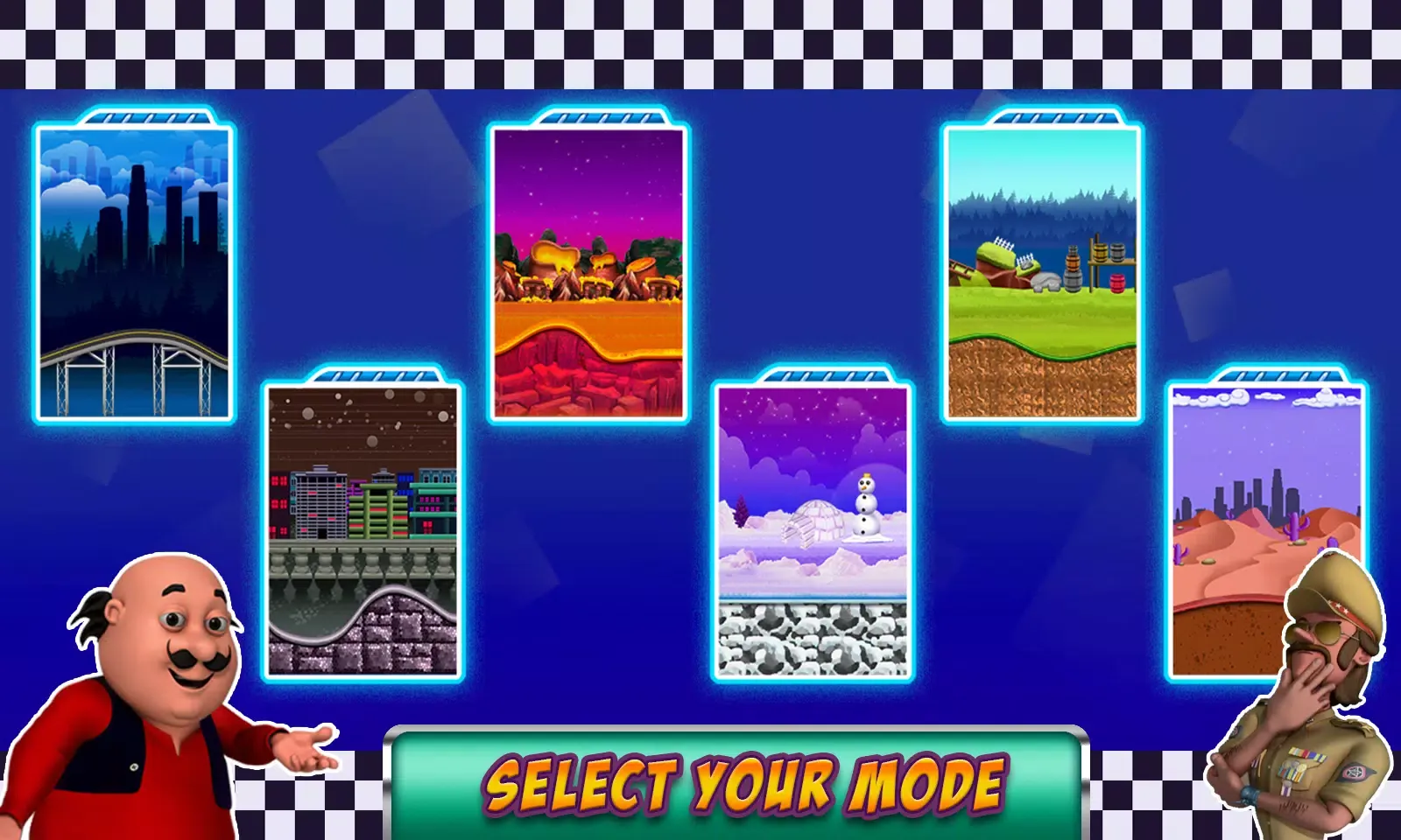 Motu Patlu Car Game 2 Ekran Görüntüleri
