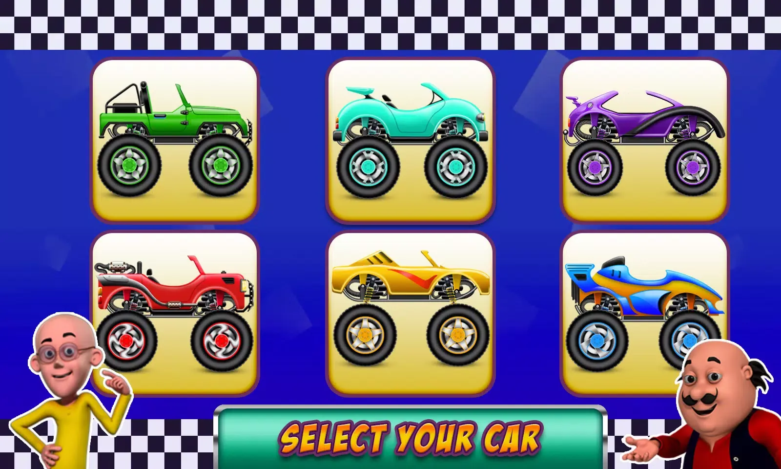 Motu Patlu Car Game 2 Ekran Görüntüleri
