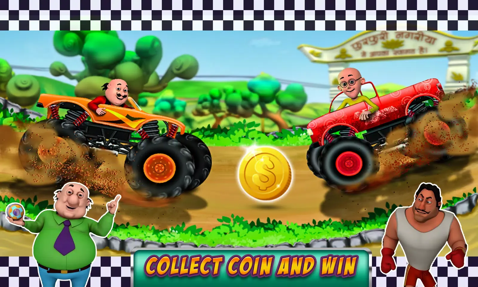Motu Patlu Car Game 2 Ekran Görüntüleri