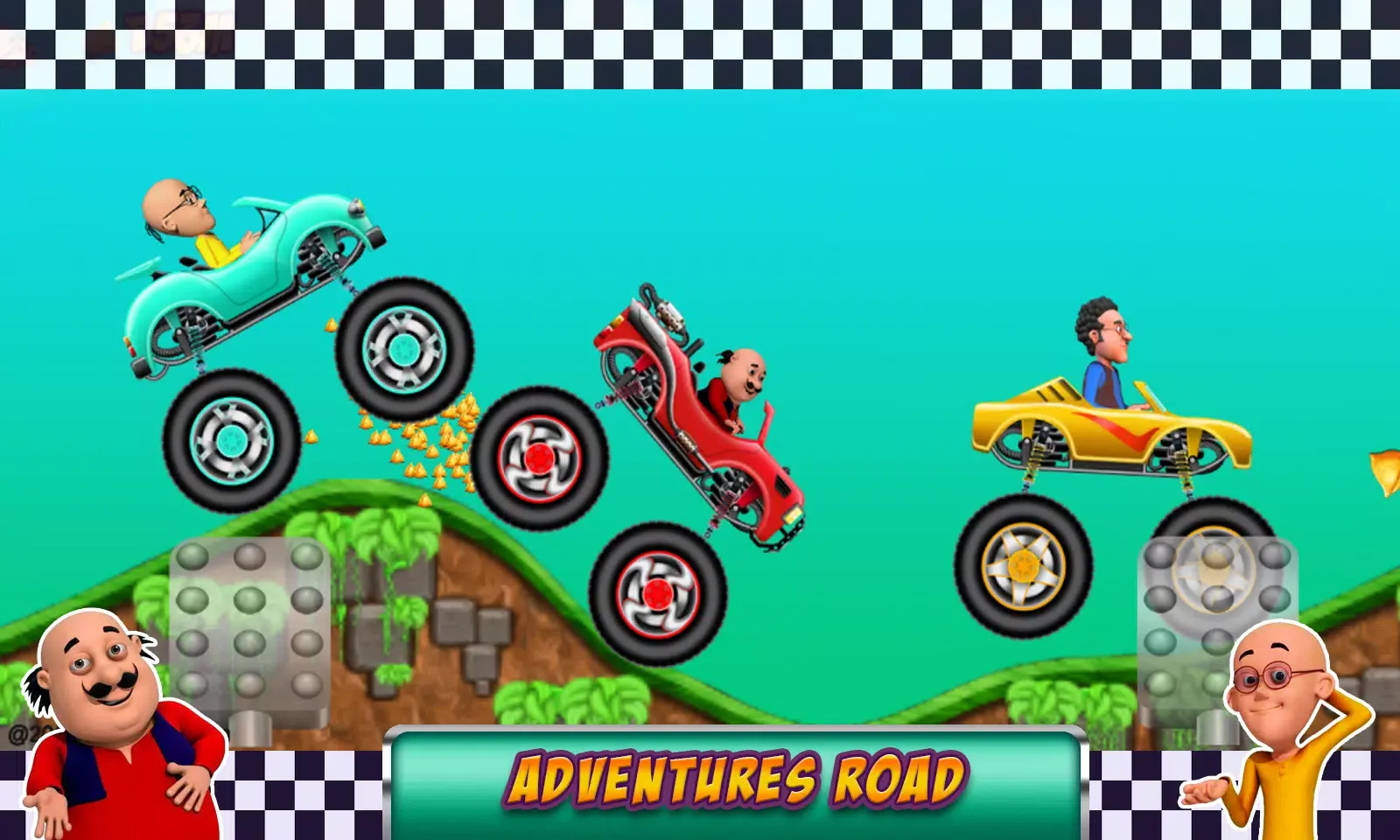 Motu Patlu Car Game 2 Ekran Görüntüleri