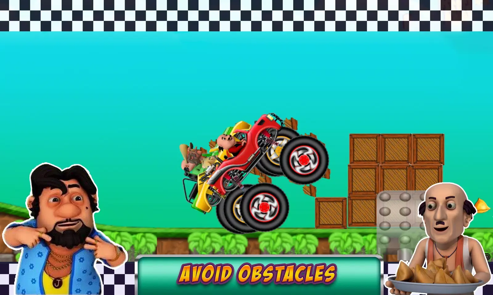 Motu Patlu Car Game 2 Ekran Görüntüleri
