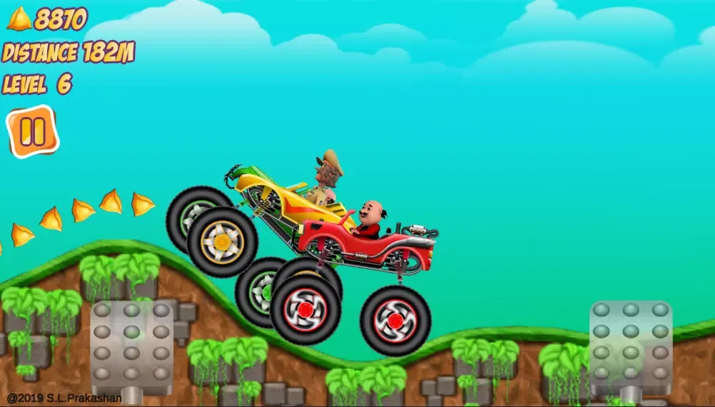 Motu Patlu Car Game 2 Ekran Görüntüleri