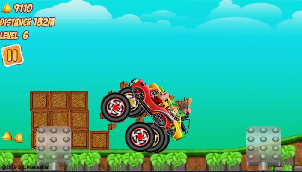 Motu Patlu Car Game 2 Ekran Görüntüleri