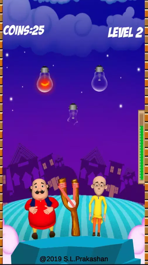 Motu Patlu BulbCreeker Game 스크린샷