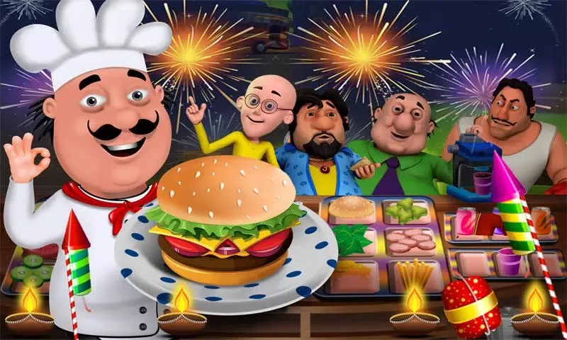 ภาพหน้าจอของ Motu Patlu Cooking