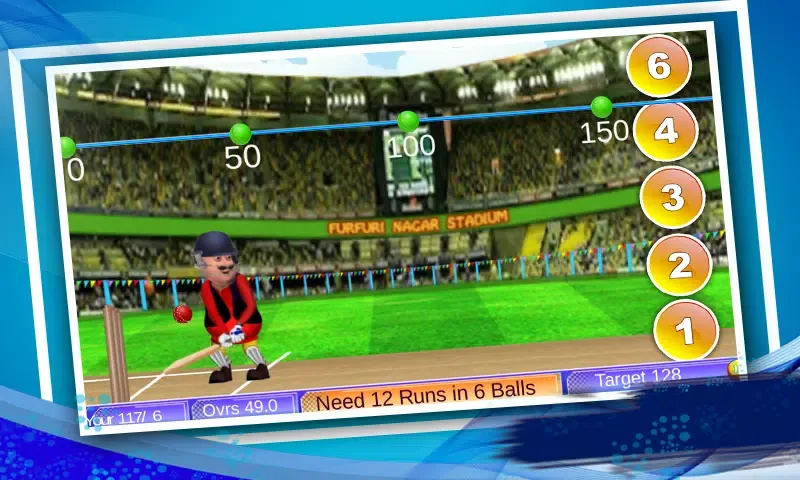 Captures d'écran de Motu Patlu Cricket Game